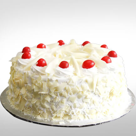 White forest Cake, 1 Kg White Forest Cake